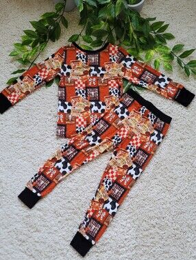 Baby Boy Patchwork Morgan Wallen Inspired Outfit (6T)